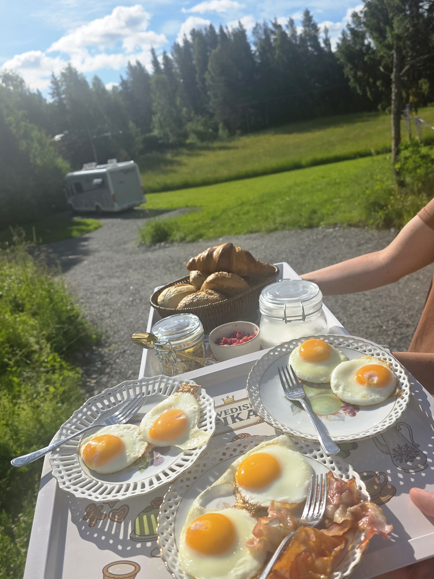Fresh breakfast, every morning, ordered by you.